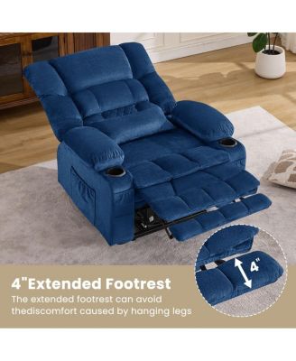 Power Lift Recliner for Seniors with Massage and Heat, Dual Motor Reclining Chair for Tall People, USB Ports, Heavy-Duty Lift Sofa