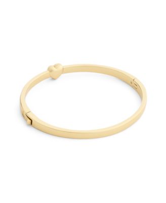 Chalk Signature C Heart Enamel Bangle Bracelet