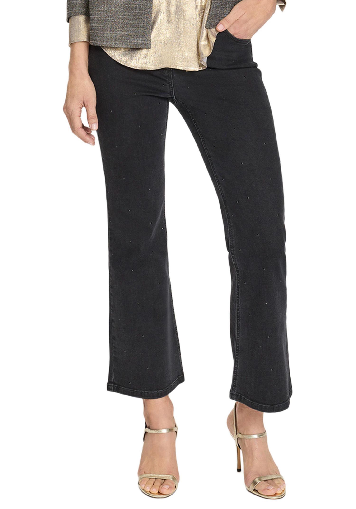 Women 's Mona Fit Embellished Cropped Jean