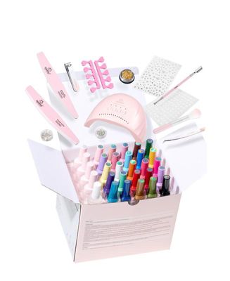 Fall Gel Nail Polish Kit with UV Light, 25 Colors (45 pcs)