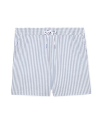 Men's Seersucker Stripe Swim Shorts