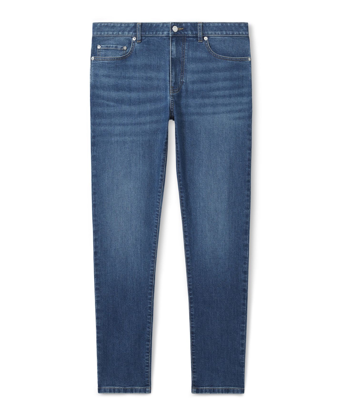 Мужские джинсы REISS Maddison Tapered Slim-Fit — фото 7