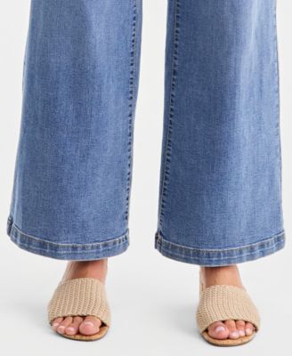 Women's High-Rise Wide-Leg Jeans