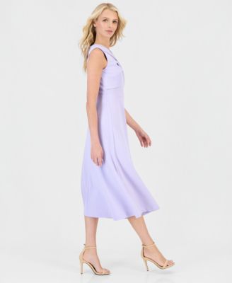 blue dress for baby girl Cut-Out Long A-Line Prom Dress with Twist Front Navy / 6