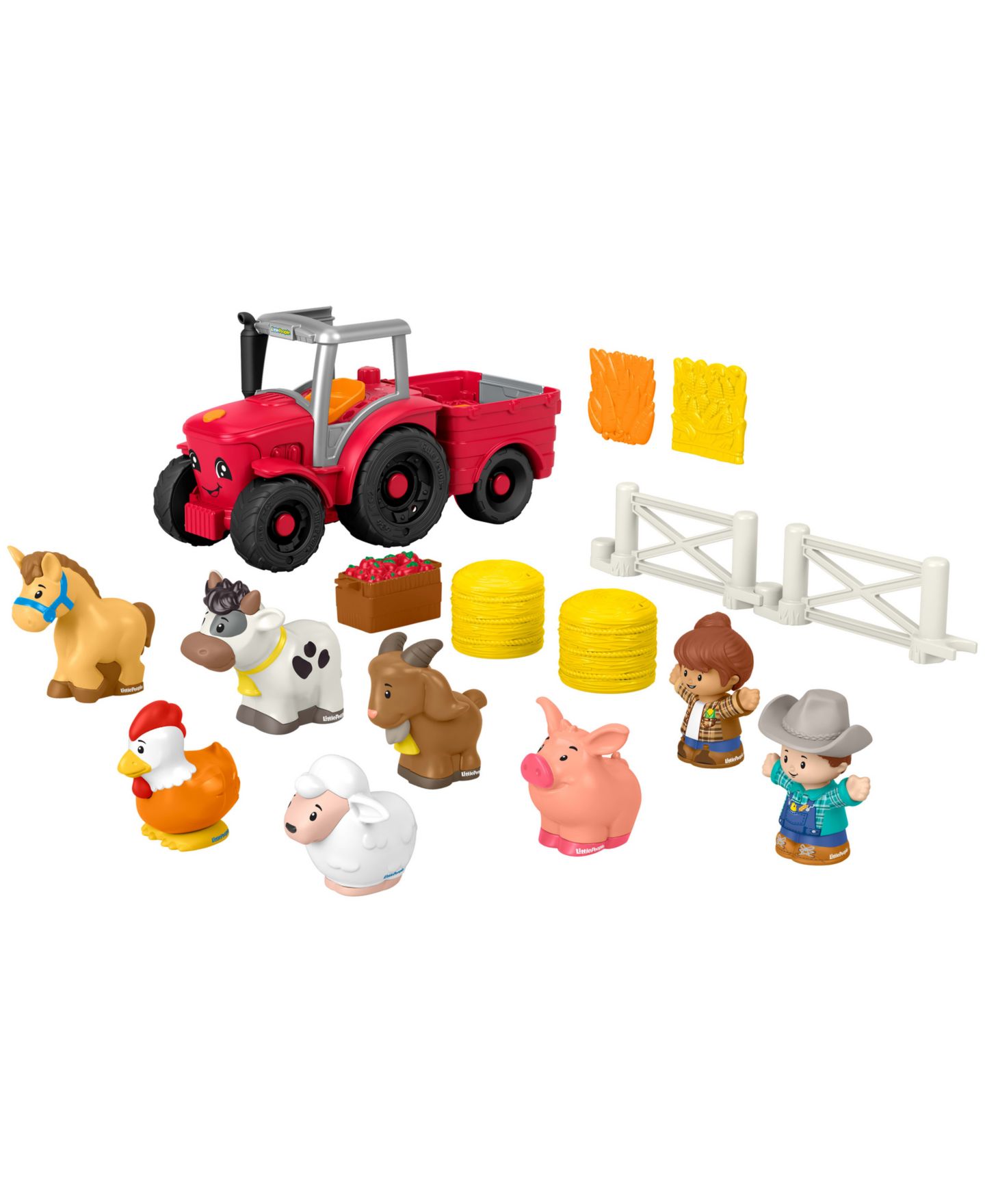 Детские фигурки Little People Caring for Animals Musical Push-Along Playset, 10+ Piece Set, Ages 0+ — фото 4