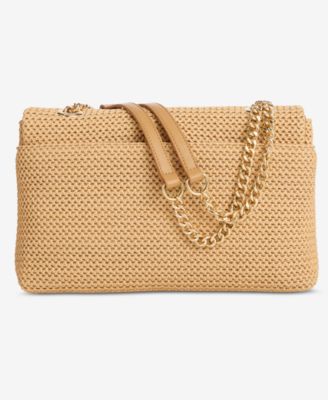 Soft Ajae Straw Medium Shoulder Bag