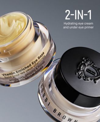 Vitamin Enriched Eye Base Primer & Eye Cream with Hyaluronic Acid, 0.5-oz.