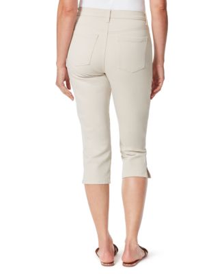 Women's Amanda Slit Capri Jeans