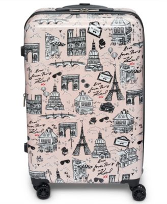 Karl In Paris Medium Upright Suitcase