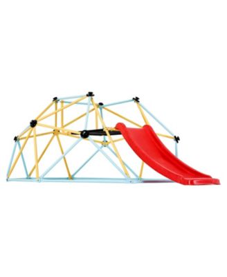 8FT Kids Climbing Dome with Slide for Indoor Outdoor Play