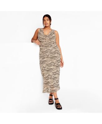 Women's Plus Size Elia Print Maxi Dress