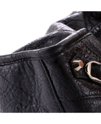 Small Logo Strap City Classic Studs Bag Leather