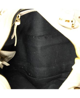 Mini City Classic Metallic Edge Bag Leather