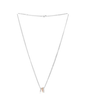 Love 3 Ring Pendant Necklace