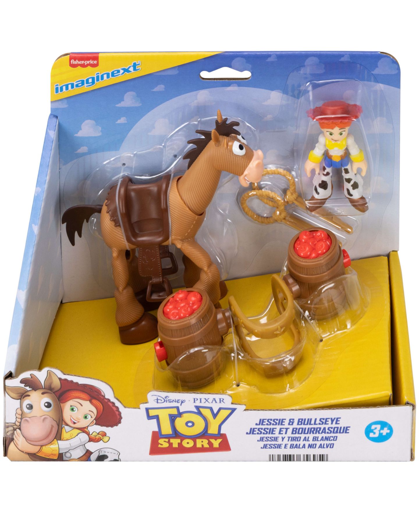 Детский игровой набор Imaginext Jessie and Bullseye Play Set — фото 5