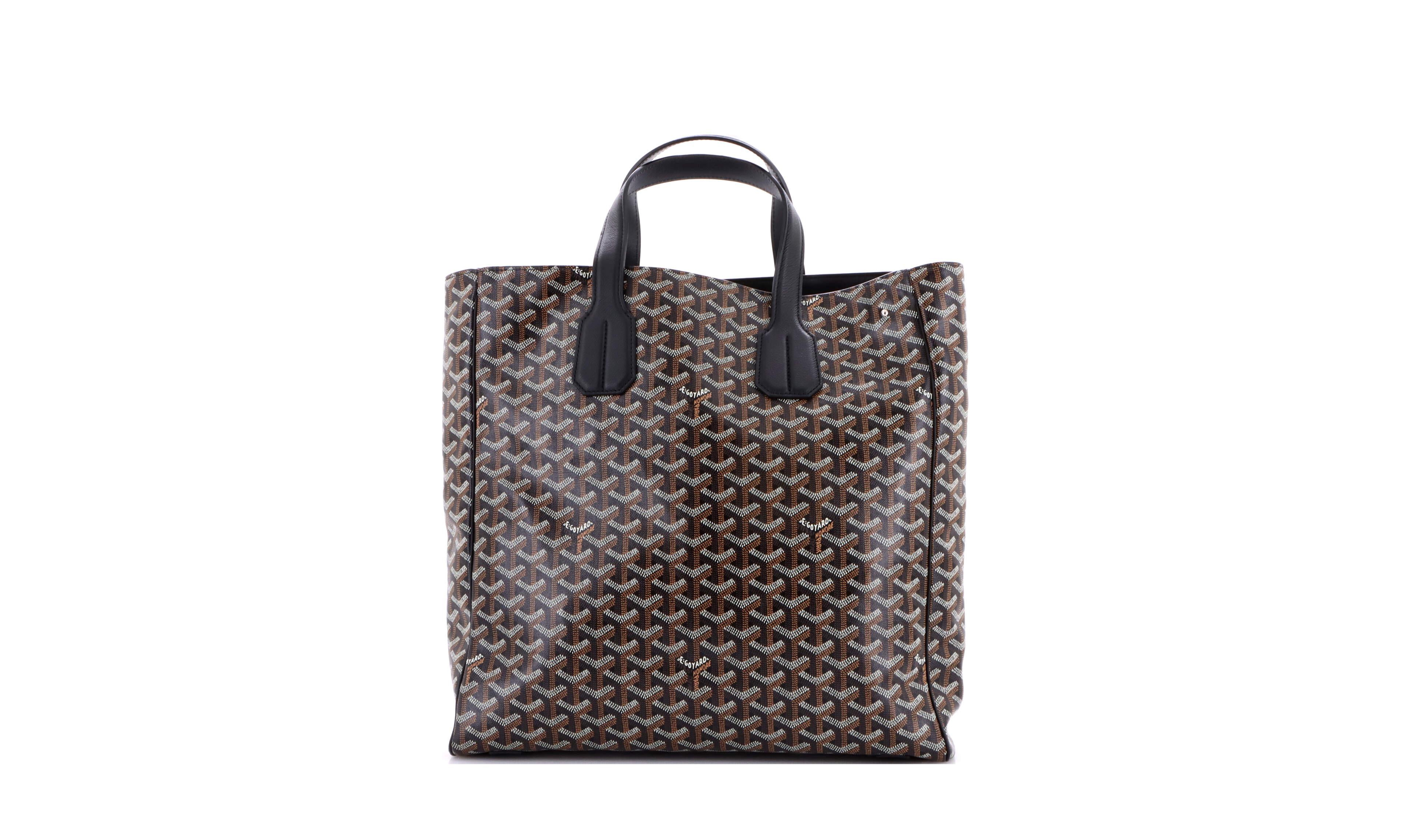 Pre-Owned Goyard Voltaire Iii Tote Coated Canvas