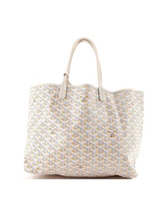 PM Saint Louis Tote Claire Voie Coated Canvas