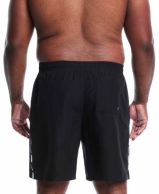 Men's 9" Big & Tall Breaker Logo Tape Volley Swim Shorts