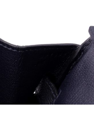 Birkin 30 Handbag Blue Togo with Palladium Hardware