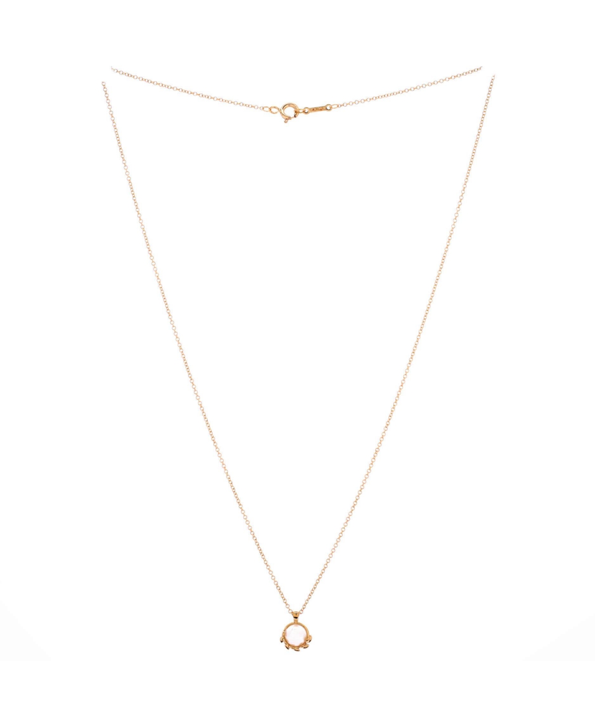 Pre-Owned Tiffany & Co. Paloma Picasso Olive Leaf Pendant Necklace