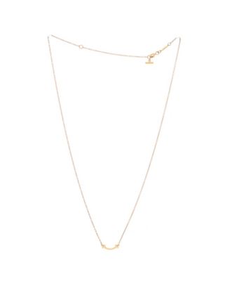 T Smile Pendant Necklace