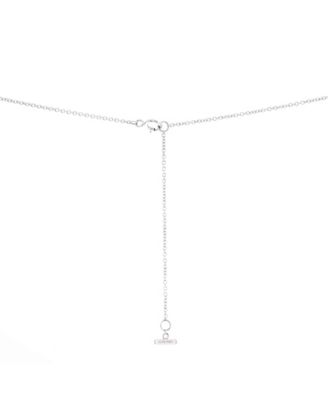 T Circle Pendant Necklace