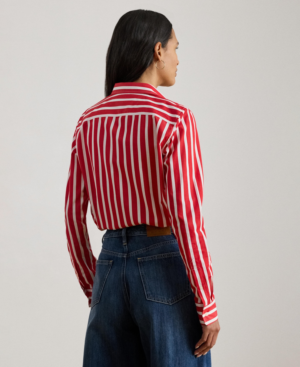 Lauren Ralph Women's Classic Fit Collared Shirt