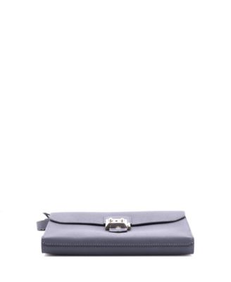 24 Sac a Depeches Wristlet Pouch Epsom