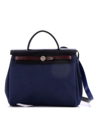 31 Herbag Zip Leather and Toile