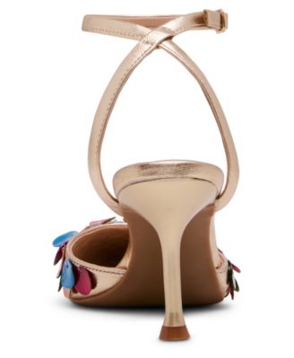 Women's Flora-S Pailette Embellished Pointed Toe Two-Piece Pumps