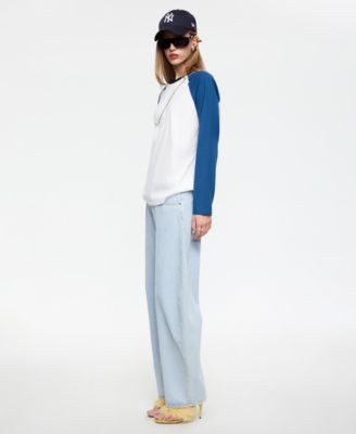 Women's Crew Neck Baseball T-Shirt