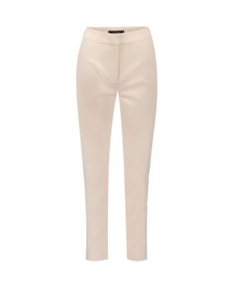 Women's Straight Cut Tailored Capri Trousers
