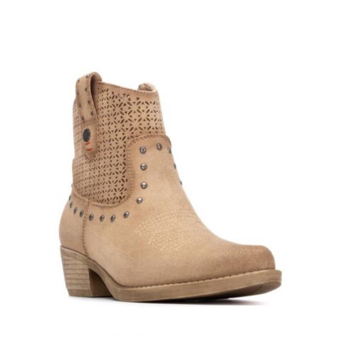 Женские ботинки XTI Refresh Collection Suede Ankle, цвет: Бежевый