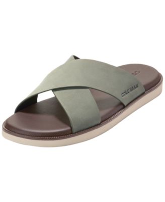 Men's Nantucket Round-Toe Cross Strap Sandals