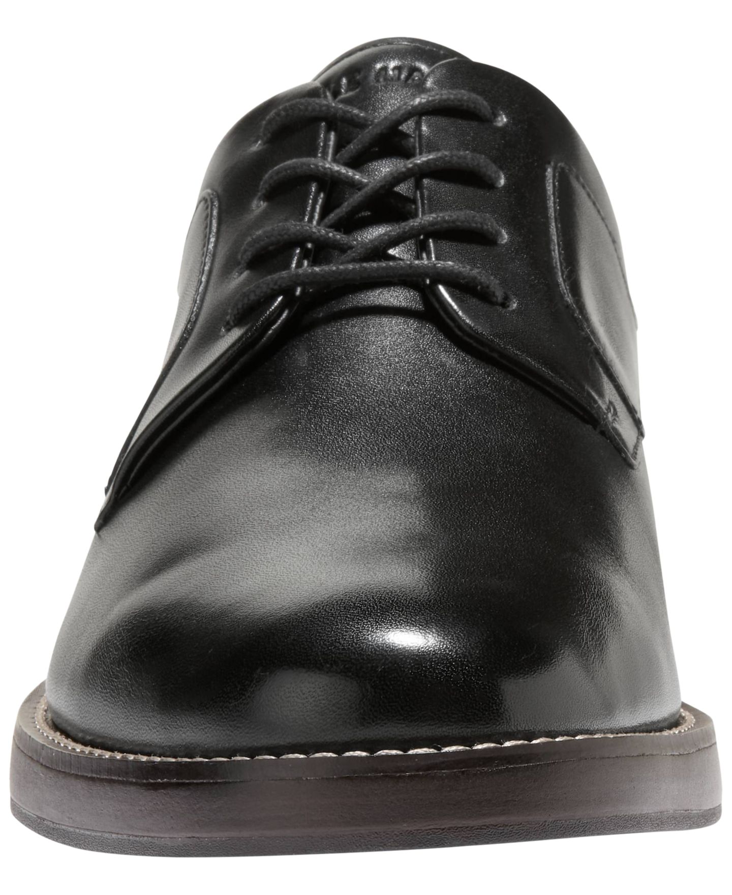 Мужские туфли Cole Haan Grand Neoclassic Round-Toe Oxford, цвет: Чёрный — фото 6