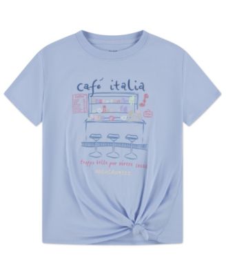 Girls' Cafe Italia Classic Crewneck T-Shirt