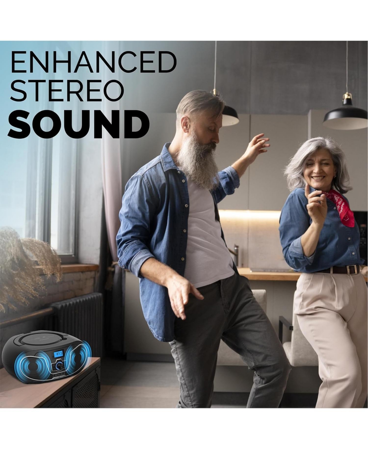 Philips Cd Player Boombox with Bluetooth