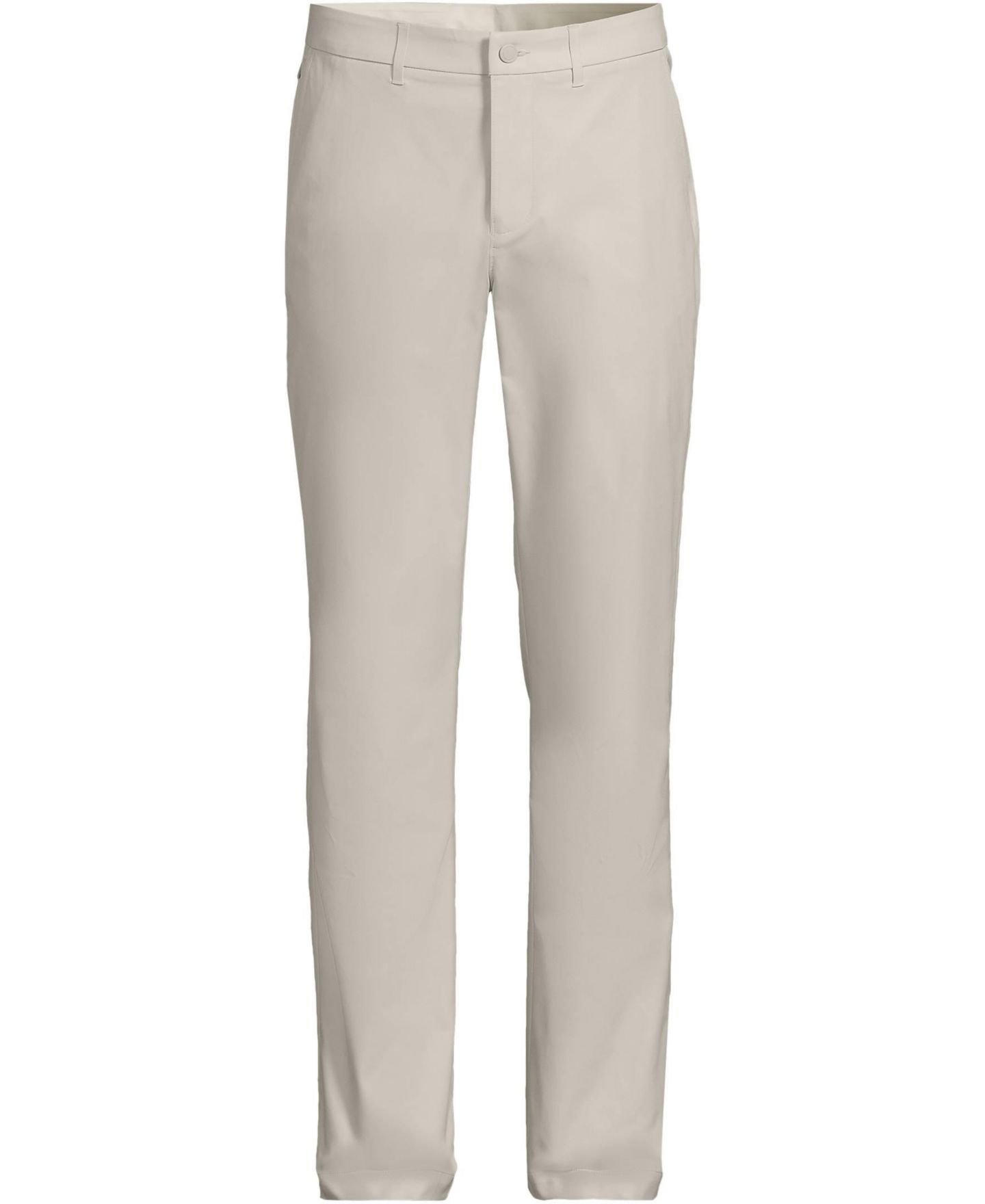 Мужские брюки Lands' End Classic Fit Performance Pant, цвет: Серо-бежевый — фото 3