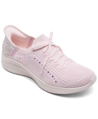 Women's Slip-ins: Ultra Flex 3.0 - Summer Stripe Slip-On Casual Sneakers from Finish Line