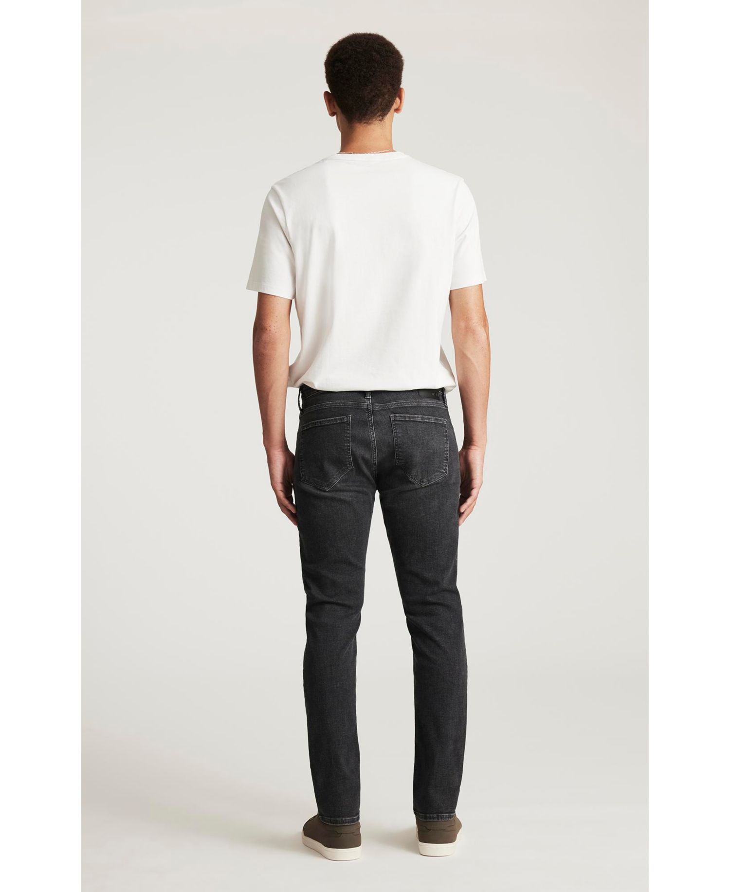 Men's Mavi Jake Slim Leg In Smoke Vintage Jeans