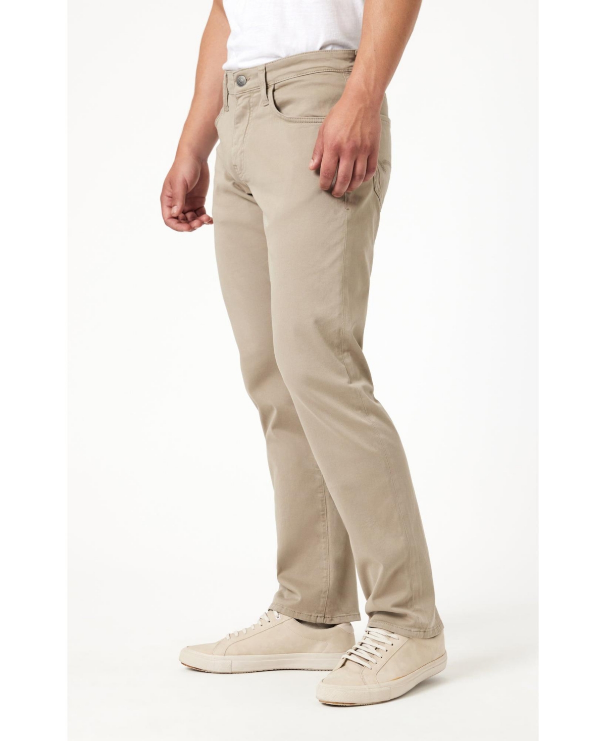 Mavi Jeans Men's Matt Relaxed Straight Leg Sand Casual Twill