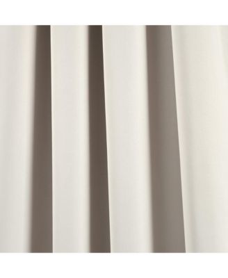 Insulated Rod Pocket Room Darkening Window Curtain Panels, Pair - Drapes - Beige Curtains for Bedroom or Living Room