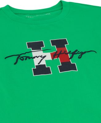 Boys' 8-20 Script H Crewneck T-Shirt
