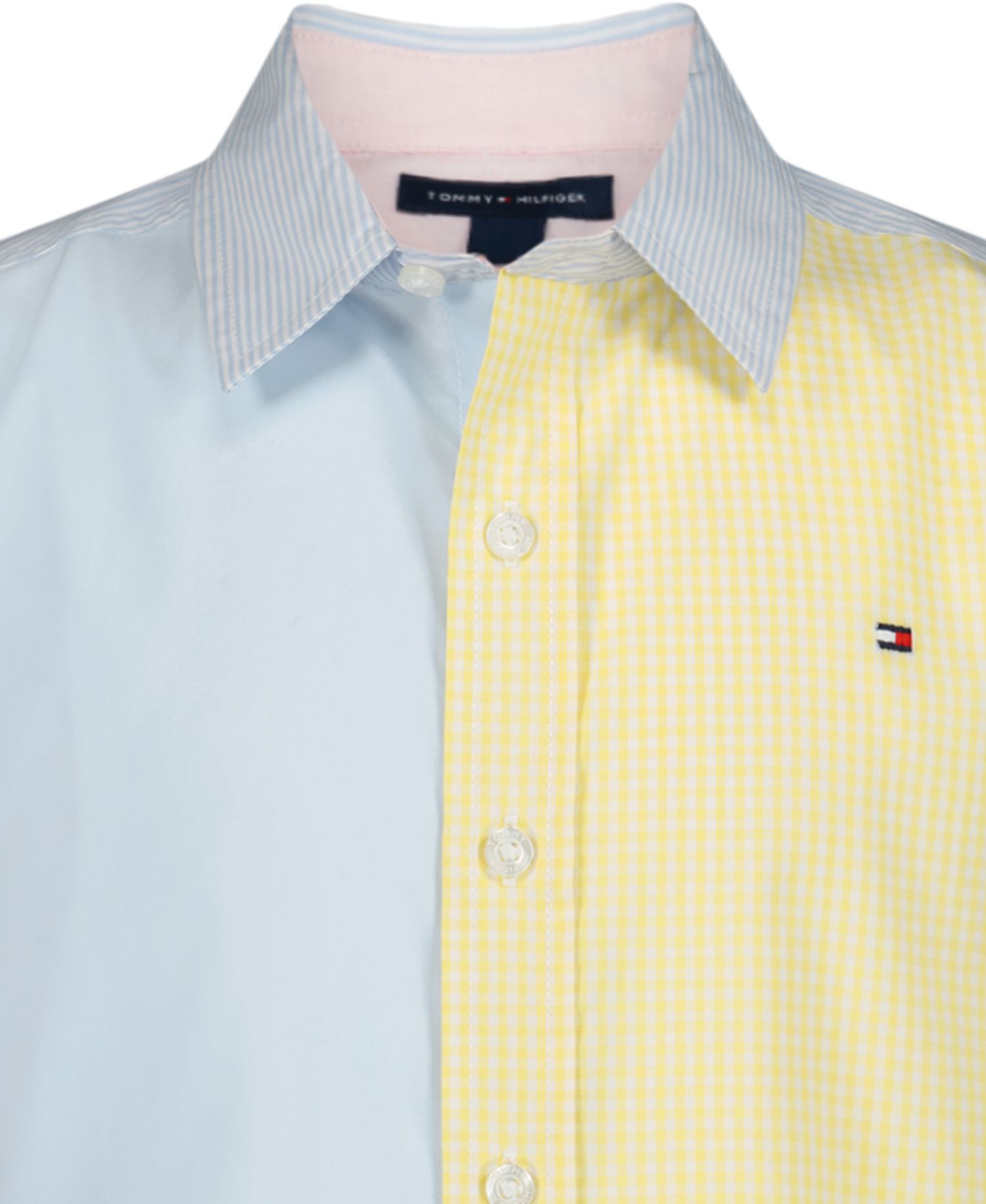 Boys' 8-20 Soft Block Short-Sleeve Woven Shirt