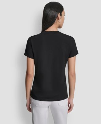 Women's Central Park Conversational Print Crewneck Short-Sleeve T-Shirt