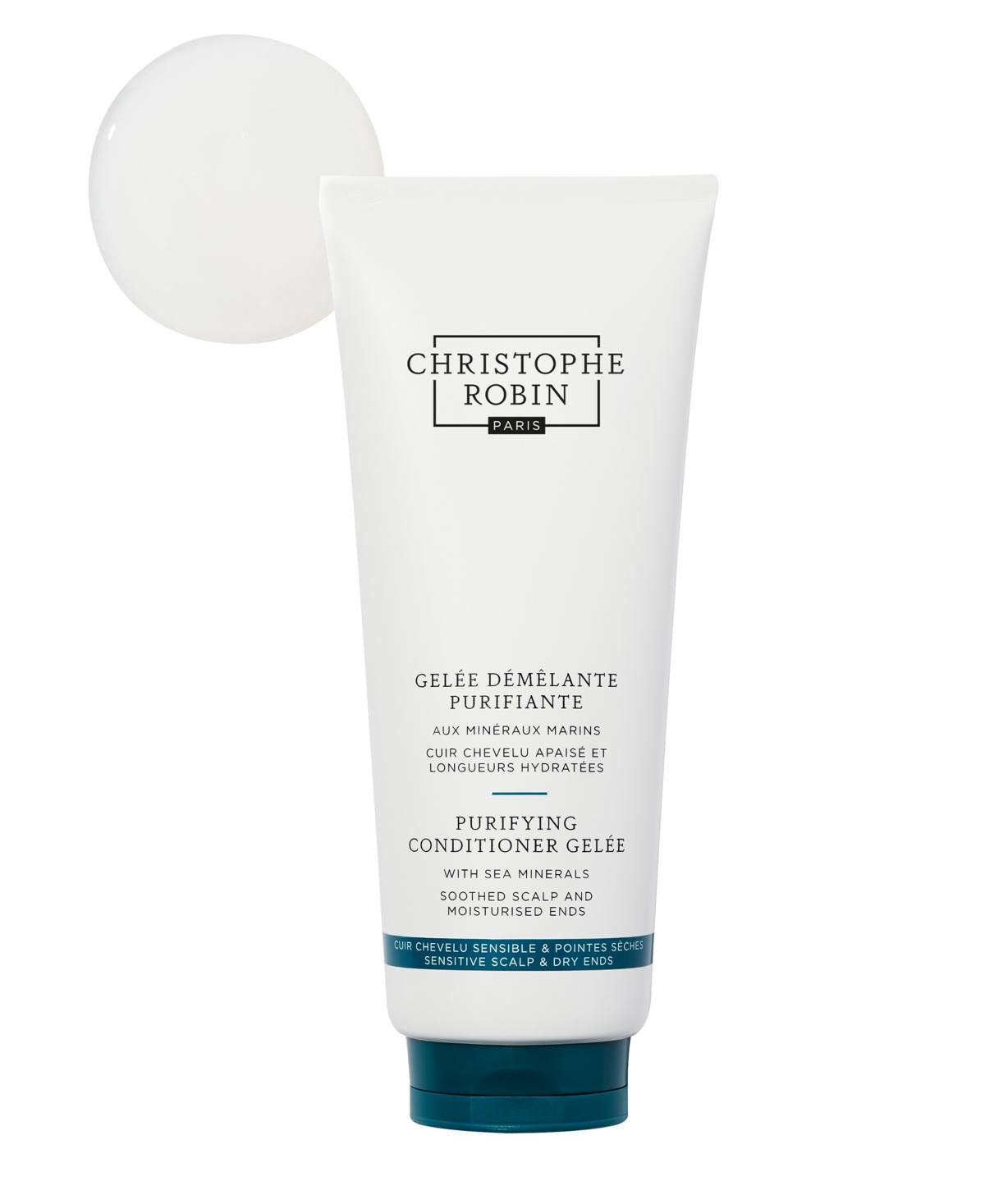 Christophe Robin Purifying Conditioner Gelee with Sea Minerals,6.8oz