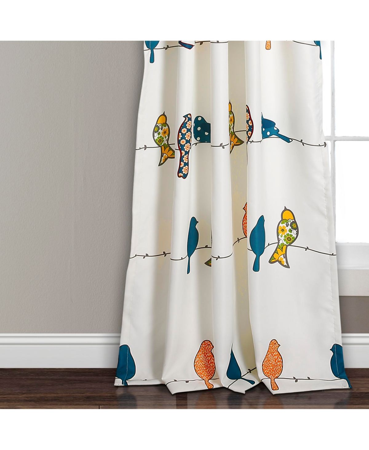 Rowley Birds 52" x 84" Curtain Set