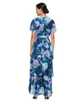 Women's Long Printed Maxi Dress