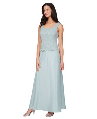 Lace Jacket & Lace-Top Gown