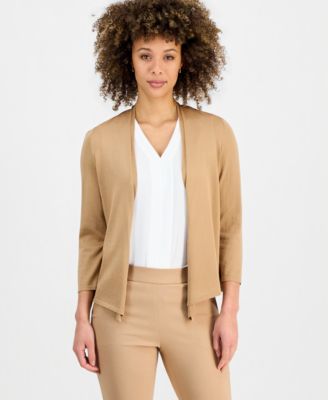 Women's Self Edge A-Line Cardigan, Regular & Petite